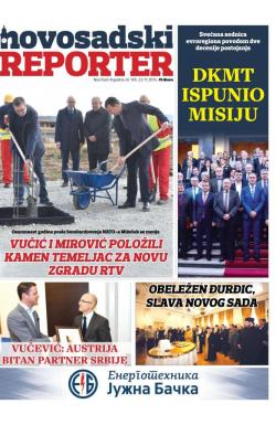 Novosadski reporter - broj 145, 23. nov 2017.