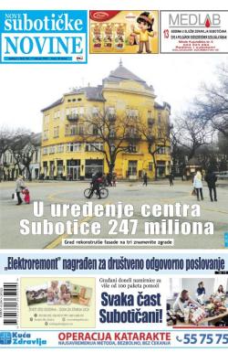 Nove Subotičke novine - broj 152, 7. feb 2020.