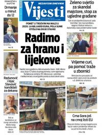 Vijesti - broj 8328, 17. jun 2021.