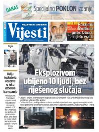 Vijesti - broj 7873, 7. mar 2020.