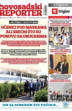 Novosadski reporter - broj 290, 4. sep 2020.