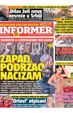 Informer - broj 3829, 13. nov 2024.