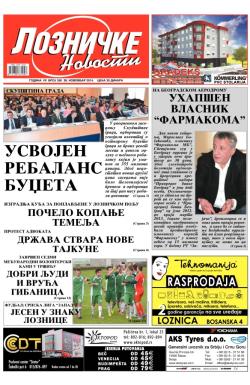 Lozničke novosti - broj 350, 28. nov 2014.