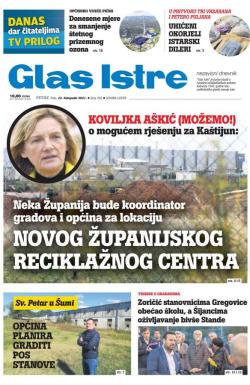 Glas Istre - broj 292, 22. okt 2021.