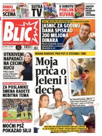 Blic - broj 7772, 4. okt 2018.