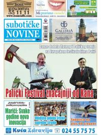 Nove Subotičke novine - broj 30, 24. jul 2015.