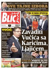 Blic - broj 6897, 26. apr 2016.