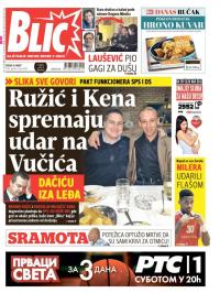 Blic - broj 6856, 16. mar 2016.