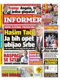 Informer - broj 2489, 1. jul 2020.