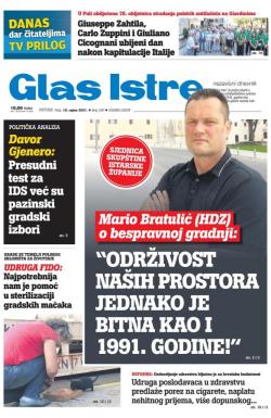 Glas Istre - broj 250, 10. sep 2021.