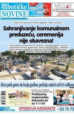 Nove Subotičke novine - broj 155, 28. feb 2020.