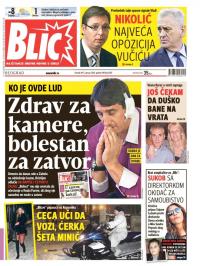 Blic - broj 6787, 5. jan 2016.