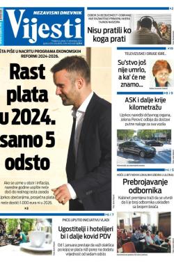 Vijesti - broj 9214, 15. dec 2023.