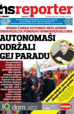 Novosadski reporter - broj 52, 11. okt 2012.