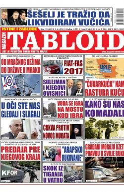 Tabloid - broj 115, 9. avg 2018.