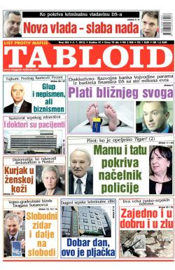 Tabloid - broj 262, 5. jul 2012.