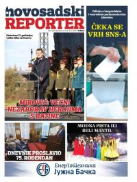 Novosadski reporter - broj 144, 16. nov 2017.