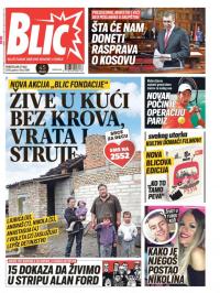 Blic - broj 7998, 27. maj 2019.