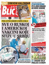 Blic - broj 8540, 4. dec 2020.