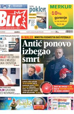 Blic - broj 6400, 5. dec 2014.