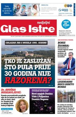 Glas Istre - broj 301, 31. okt 2021.