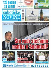 Nove Subotičke novine - broj 32, 7. avg 2015.