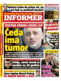 Informer - broj 2654, 14. jan 2021.