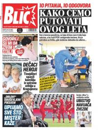 Blic - broj 8650, 29. mar 2021.