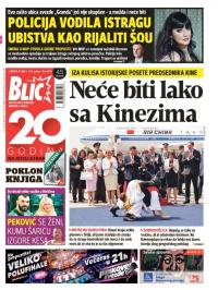 Blic - broj 6948, 18. jun 2016.