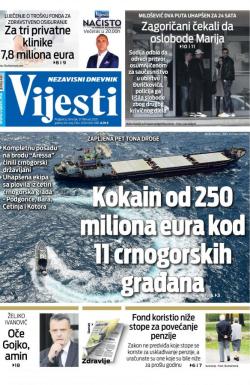 Vijesti - broj 7864, 27. feb 2020.