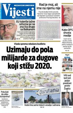 Vijesti - broj 7634, 10. jul 2019.