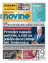 Dnevne novine - broj 3079, 24. avg 2021.