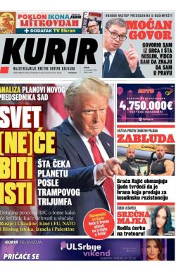 Kurir - broj 3848, 8. nov 2024.