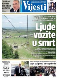 Vijesti - broj 7692, 6. sep 2019.