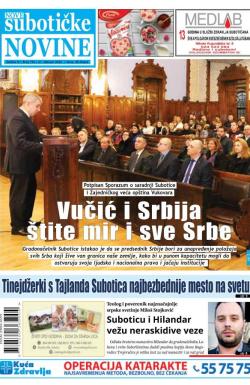 Nove Subotičke novine - broj 154, 21. feb 2020.