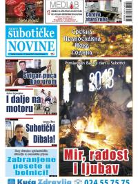 Nove Subotičke novine - broj 53, 12. jan 2018.