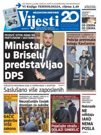 Vijesti - broj 7040, 26. okt 2017.