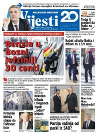 Vijesti - broj 7095, 10. jan 2018.