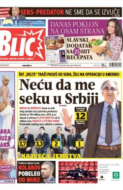 Blic - broj 6770, 17. dec 2015.