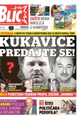 Blic - broj 6878, 7. apr 2016.