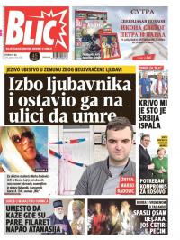 Blic - broj 7686, 10. jul 2018.