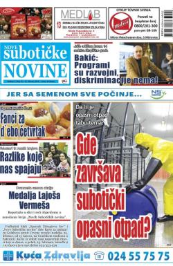 Nove Subotičke novine - broj 59, 23. feb 2018.