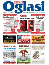 Novosti oglasi - broj 1641, 7. okt 2020.