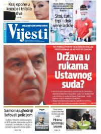 Vijesti - broj 8168, 3. jan 2021.