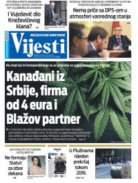 Vijesti - broj 7817, 11. jan 2020.