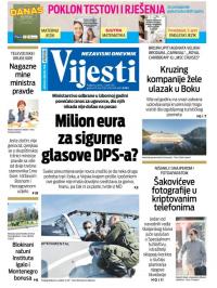 Vijesti - broj 8256, 2. apr 2021.