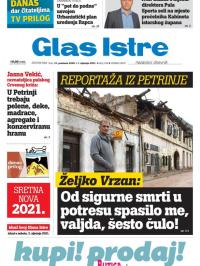 Glas Istre - broj 359, 31. dec 2020.