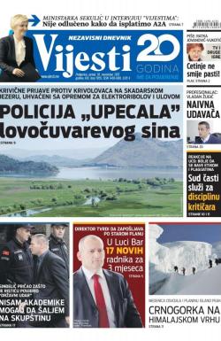 Vijesti - broj 7055, 10. nov 2017.