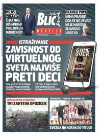 Blic - broj 7959, 14. apr 2019.