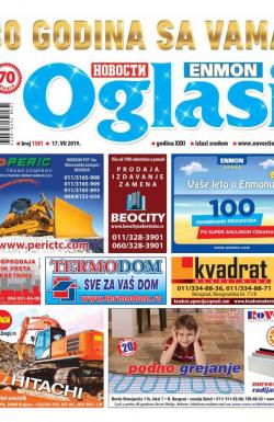 Novosti oglasi - broj 1581, 17. jul 2019.